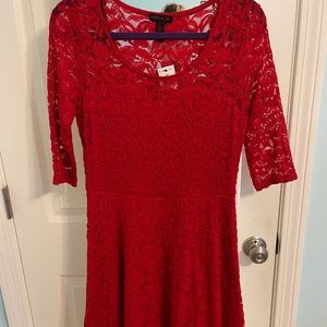 Red Lace Dress